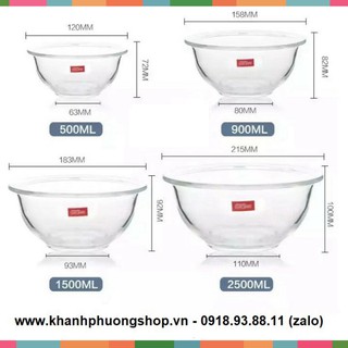 tô thủy tinh chịu nhiệt lock&lock - tô thủy tinh chịu nhiệt