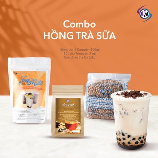 Combo Hồng trà sữa trân châu