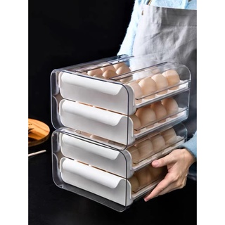 Khay đựng trứng 2 tầng 32 ô siêu tiện dụng