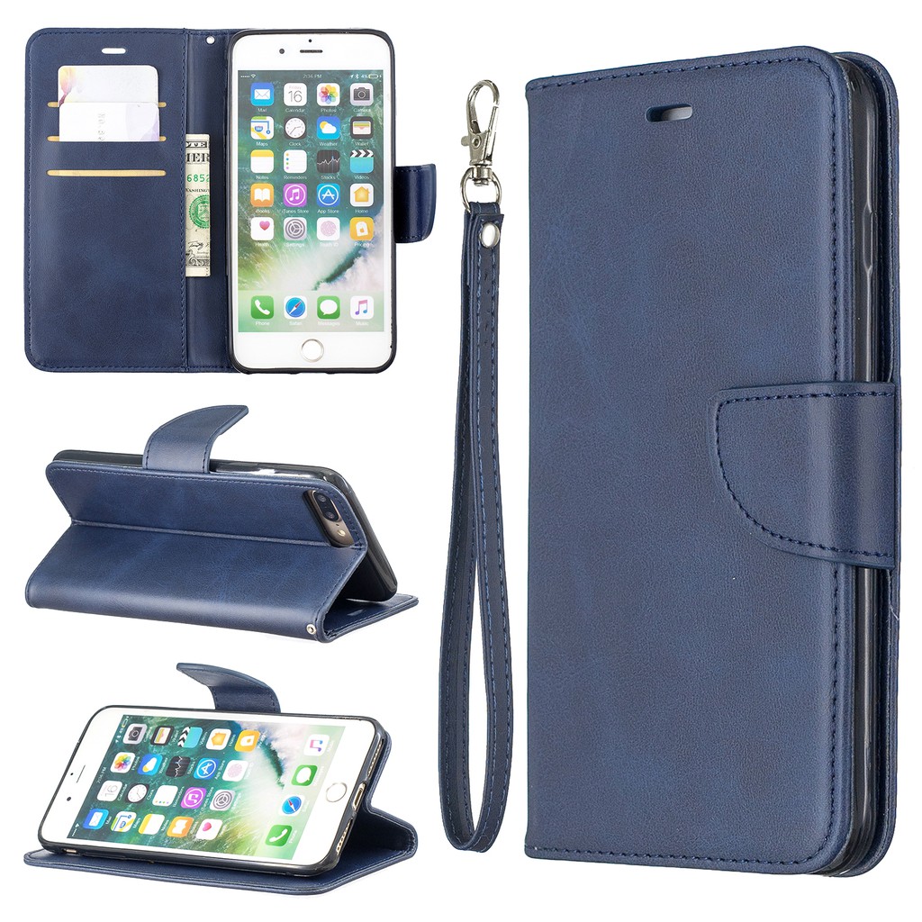 Bao da điện thoại kiểu ví nắp lật cho Apple iPhone 7/8/7 Plus/8 Plus | BigBuy360 - bigbuy360.vn