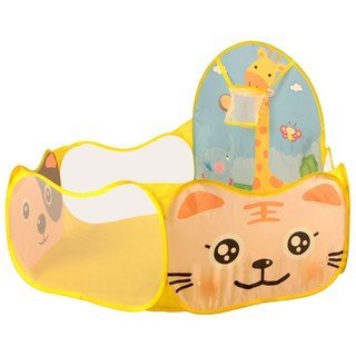 Quây bóng nhiều hình khung mềm cho bé kích thước to - nhà bóng rổ