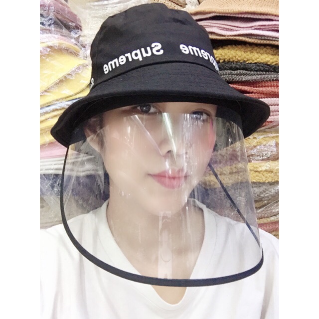 Nón chống bụi che gió có thể tháo rời - nc115