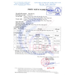 Tinh dầu sả chanh - Hoa Nén