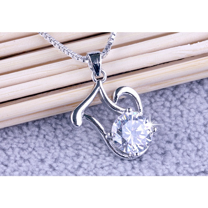 Dây chuyền bằng bạc 925 mặt dây hình cung hoàng đạo thời trang