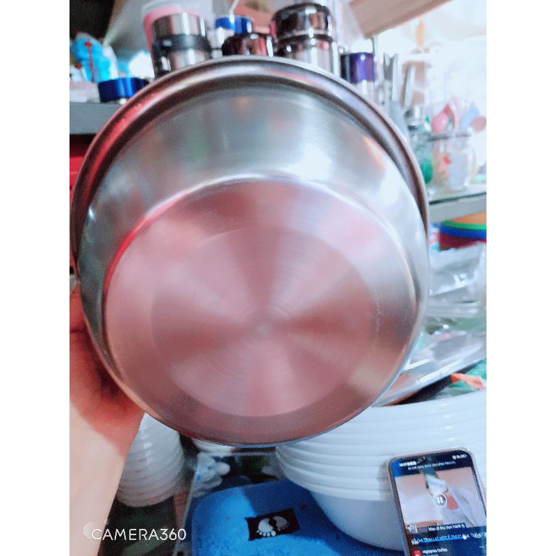 BÁT TÔ INOX 304 HOA SEN CAO CẤP