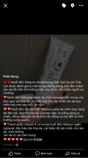 Tẩy tế bào chết bò thái