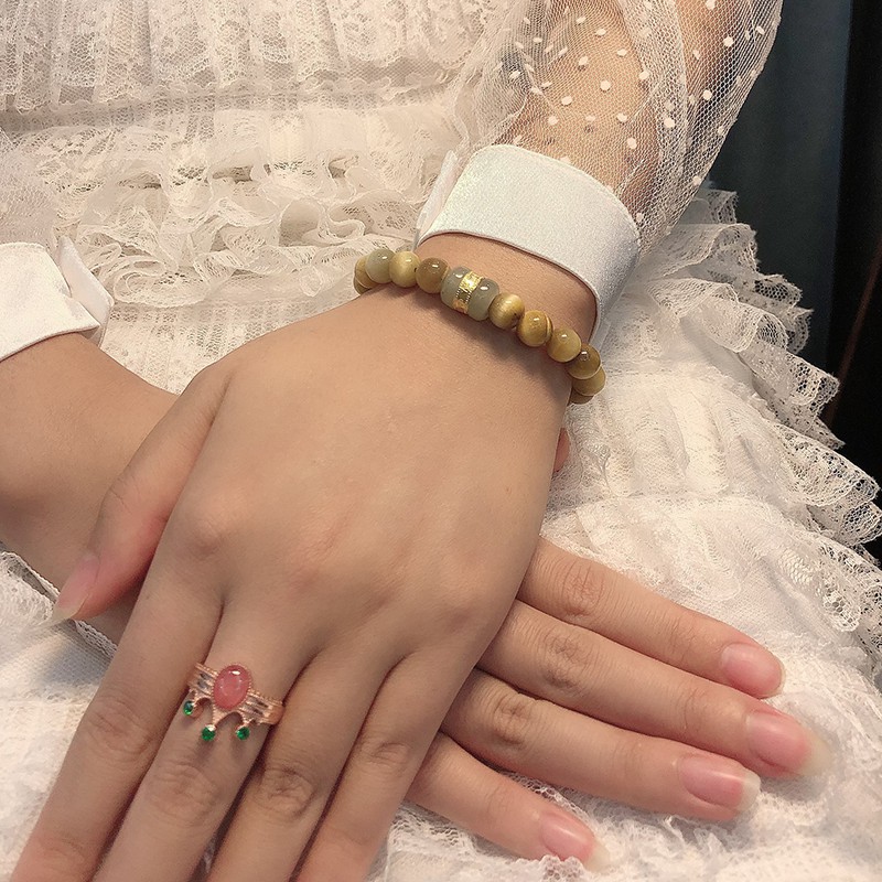 [Mã FAMAYFA giảm 10K đơn 50K] [Giá Xưởng Loại VIP] Chuỗi Vòng Mắt Hổ Vàng Lu Thống - Phong Thủy Thành Đô | BigBuy360 - bigbuy360.vn