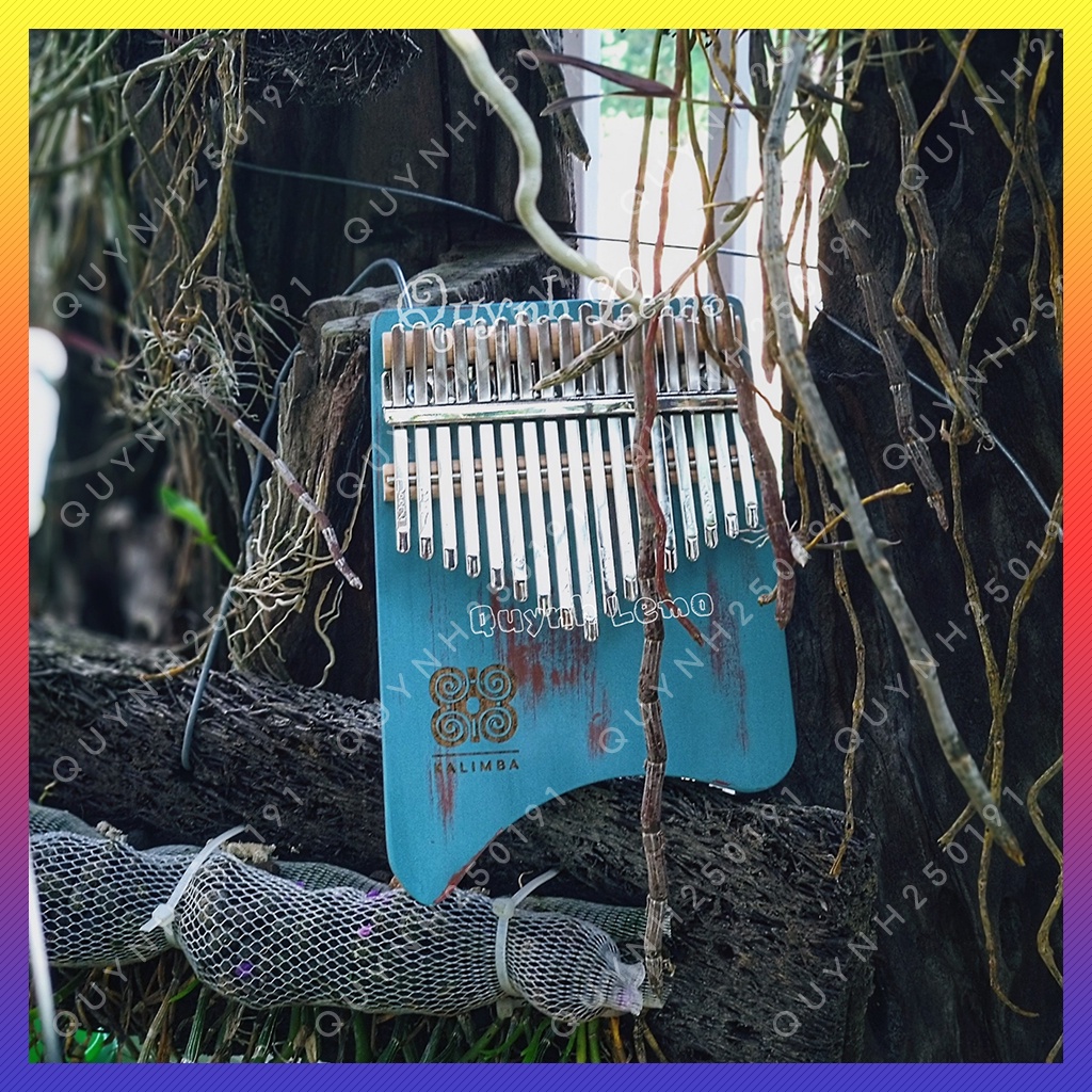 Đàn kalimba 17 phím gỗ WILD QLLGCE121318 - phiên bản giới hạn