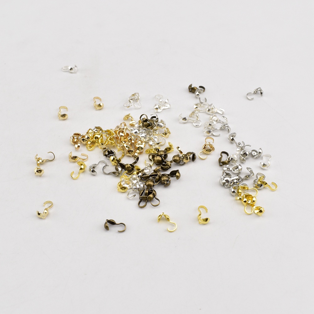Set 200 Khóa Kim Loại 4mm Dùng Làm Trang Sức DIY J3S155