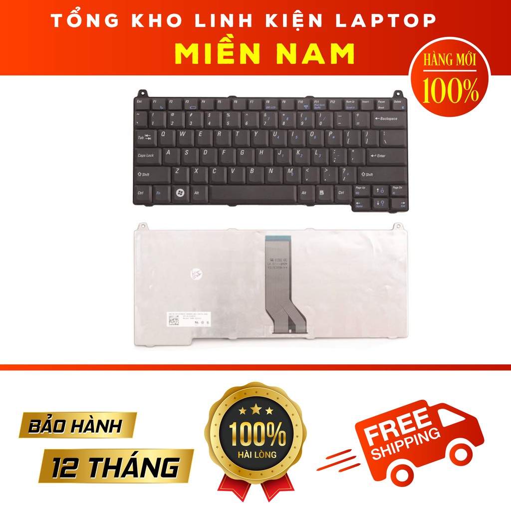 Bàn Phím Laptop Dell Vostro 1310 1320 1510 1520 2510 với Model Máy Y858J 0J483C Hàng Mới 100%