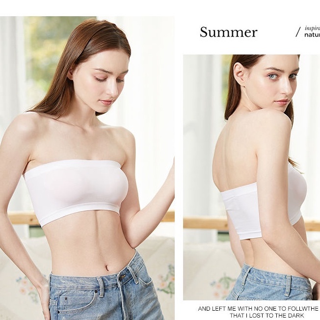 Áo lót ống IHKKE thiết kế thoải mái phong cách Hàn Quốc thời trang