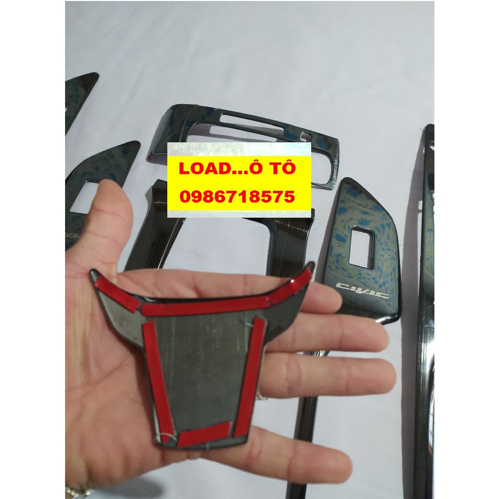 Ốp Nội Thất Titan Honda Civic 2022-2018 cao cấp