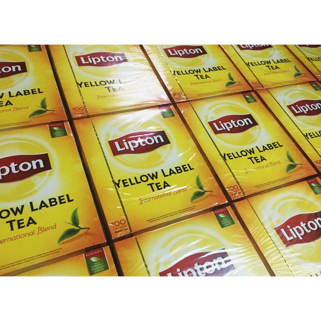 Trà Lipton Nhãn Vàng Túi Lọc (100gr)