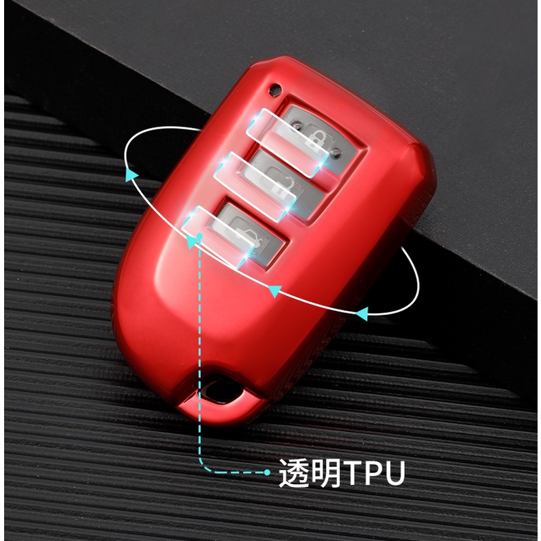 Vỏ Bọc Chìa Khóa 2/3 Nút Bấm Điều Khiển Từ Xa Cho Toyota Vios 2014-2018 Yaris