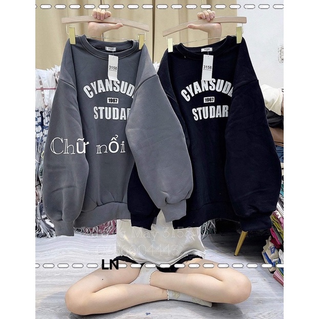 Áo nỉ Swt CYANSUDE TH6