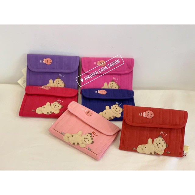 Ví tiền ngắn Hikosen Cara -Hàng nhập khẩu