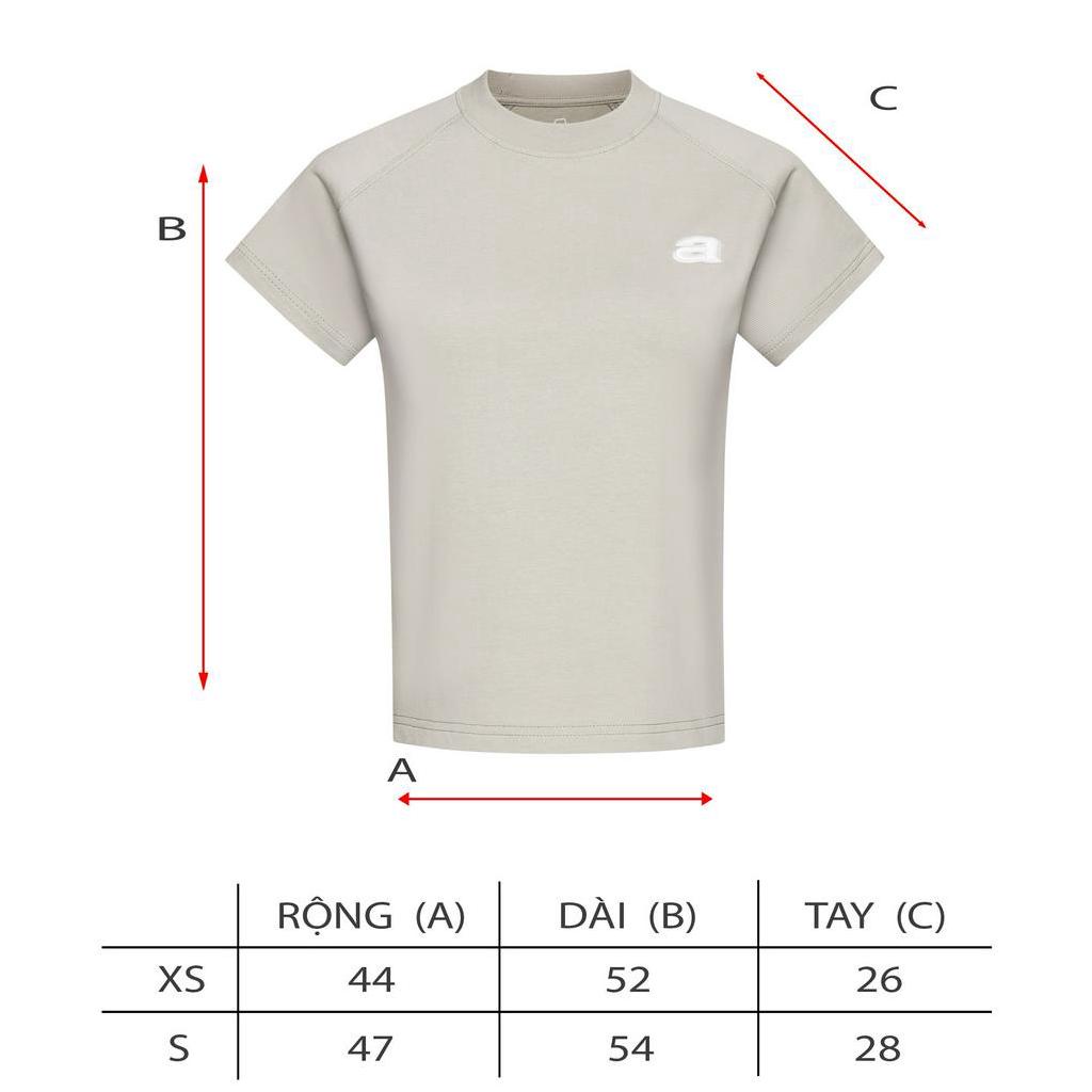 ÁO THUN NỮ BABYTEE THE a DAILY TEE // WOMEN AASTU // AASTUDIO // AA.