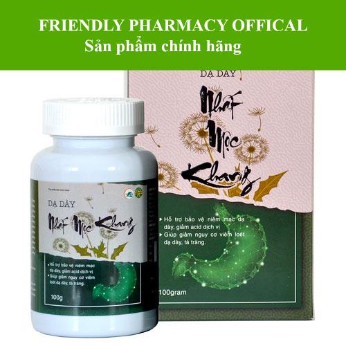 Dạ dày Nhất Mộc Khang - Hỗ trợ giảm acid dịch vị, bảo vệ niêm mạc dạ dày (100g)