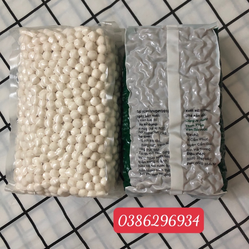 Trân Châu Wonderful Đen Trắng 1Kg | Nguyên Lệu Pha Chế Làm Trà Sữa