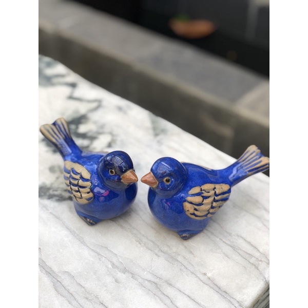 Chim sứ decor hàng xuất dư-Tiểu yến tước