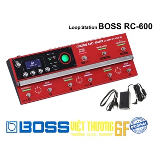 Pedal thu-phát vòng âm thanh looper boss rc-600