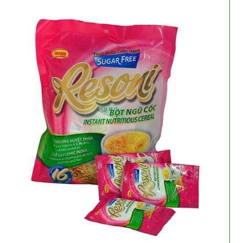 [ HCM Giao Hỏa Tốc] Ngũ cốc dành cho người Tiểu đường, Ăn Kiêng - Bột Ngũ cốc Resoni 400g
