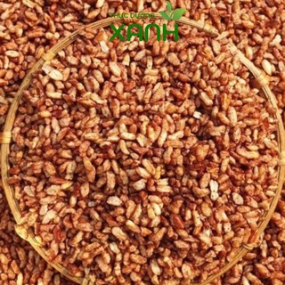 [Không Gia Vị] 250Gr Cốm Gạo Lứt Rang / Cốm Gạo Lức / Gạo Lứt Sấy Rong Biển - Thực Dưỡng Xanh