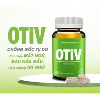 OTIV 30V - Cải Thiện Mất Ngủ - Đau Nửa Đầu - Tăng Cường Trí Nhớ