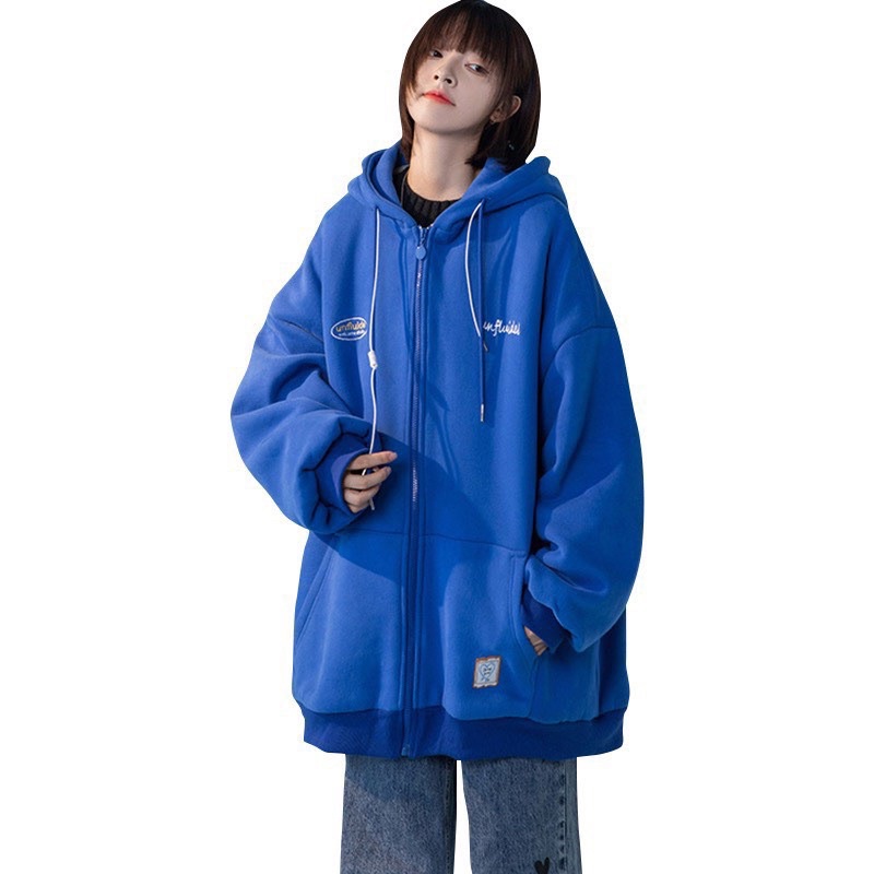 Áo nỉ hoodies in chữ FREEE màu xanh độc lạ vô cùng dễ mặc