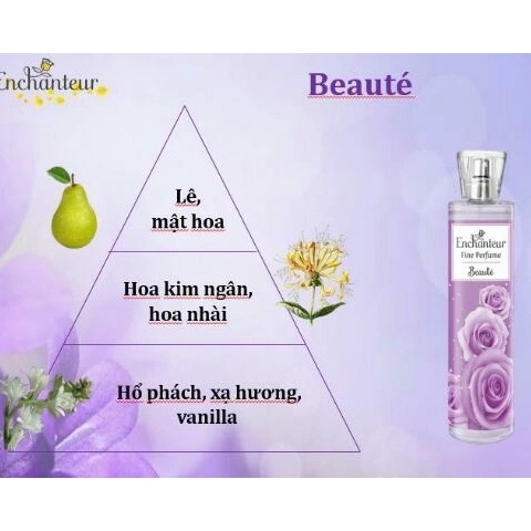 Nước hoa toàn thân cao cấp Enchanteur 100ml | WebRaoVat - webraovat.net.vn