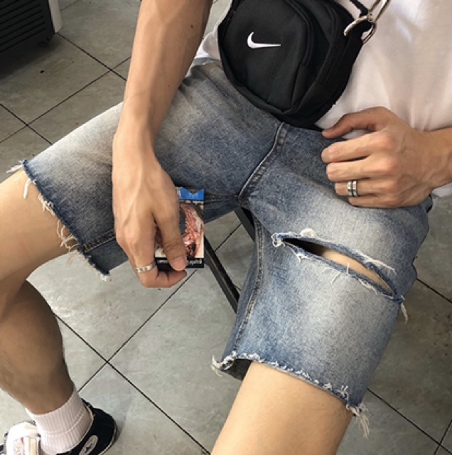 Quần Short Jeans Xả Hàng Sale 50% [ kèm clip + hình thật ]