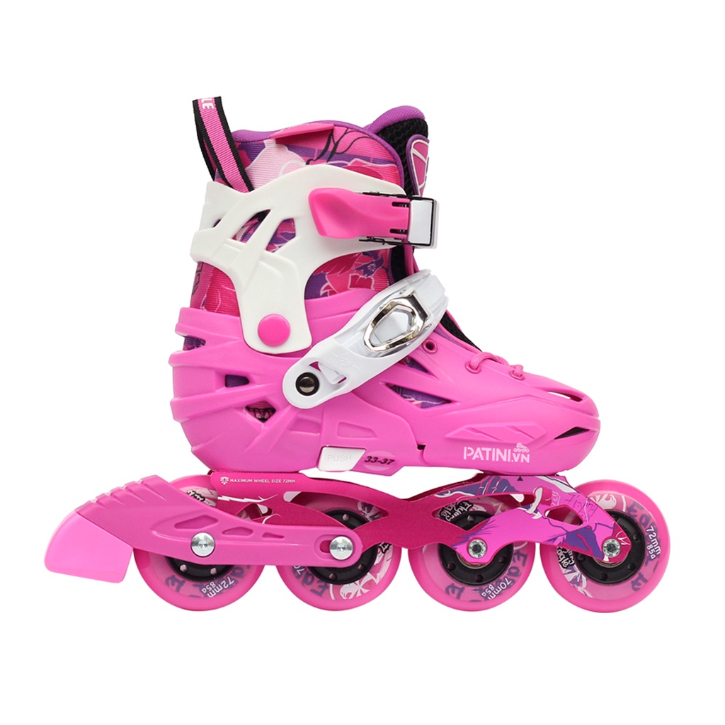 Giày Batin, Giày trượt Patin Trẻ Em Chống Trẹo Chân Tặng Kèm Mũ Và Đồ Bảo Hộ Bảo Hành 1 Đổi 1 Trong 12 Tháng