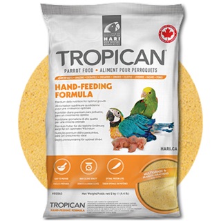 Tropican - bột dinh dưỡng cho chim con ăn túi lẻ 1kg