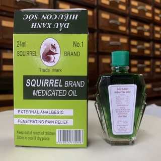 Dầu gió xanh hiệu con sóc 24ml