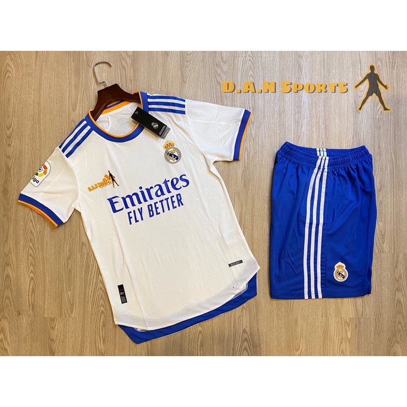 💥 Bộ thi đấu Real Madrid phiên bản cao cấp, full Logo mới nhất 21/22. Chất vải Thái thoáng mát. D.A.N Sports