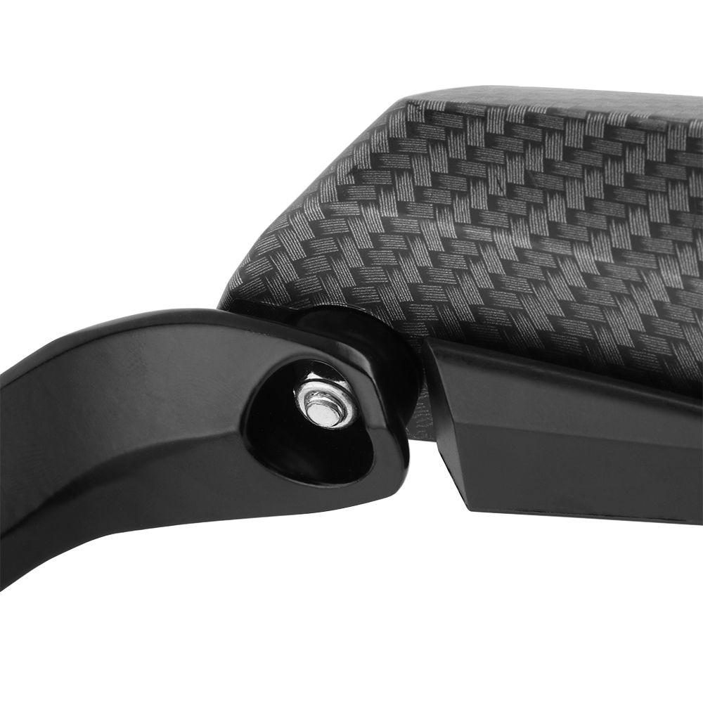 Gương chiếu hậu 8/ 10mm xoay được 360 độ tiện lợi dành cho xe máy