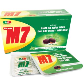 3 VĨ VIÊN NGẬM HO M7 - THÔNG PHẾ - GIẢM HO