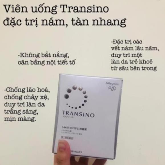 Hộp xóa nám trắng da Transino 240 viên Nhật bản (Trắng) | BigBuy360 - bigbuy360.vn