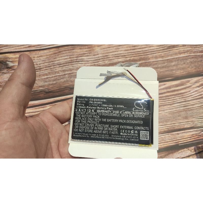 Pin máy đọc sách Kobo Glo HD + Bộ vít sửa chữa điện thoại máy tính bảng