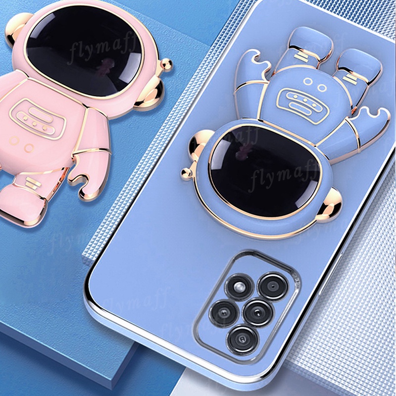 Ốp Điện Thoại Họa Tiết Phi Hành Gia 3D Cho Samsung Galaxy M53 M33 M23 M32 M22 M62 M12 M42 4G 5G