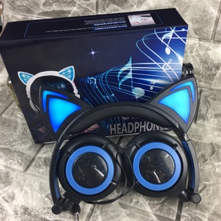 Giảm giá cực sốc tai nghe headphone tai mèo