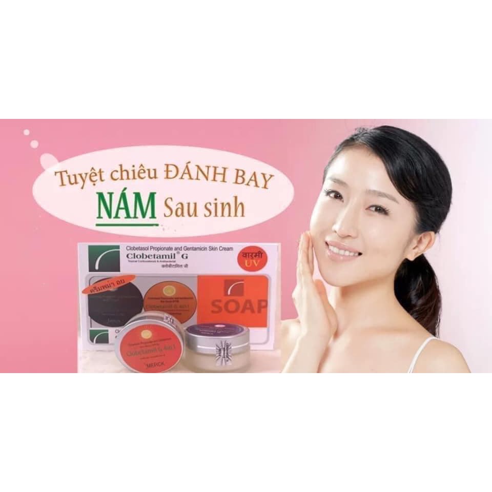 Sét Tri Nám - Tàn Nhang Thái Lan Cao Cấp Clobetamil G