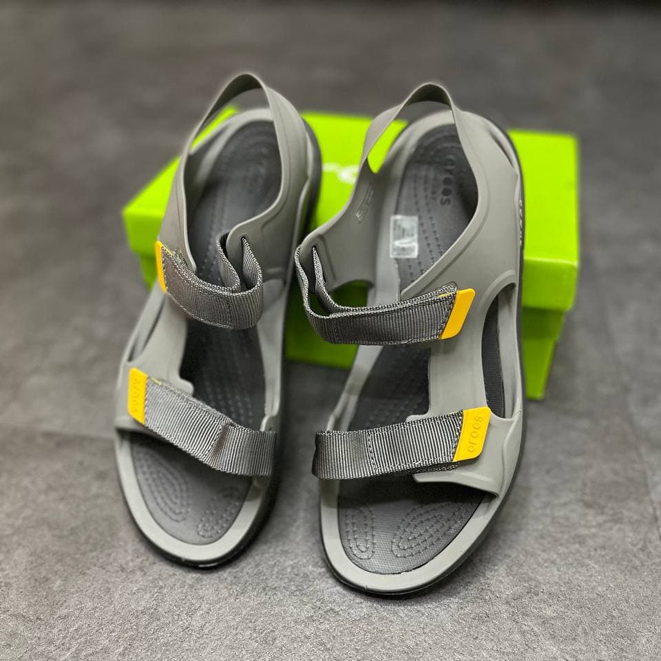 Giày Sandal Nam Swiftwater Chính Hãng - SSM -  Chất liệu quai nhựa phối vải chắc chắn. Đế cao su mềm êm. - SAUVUIVE