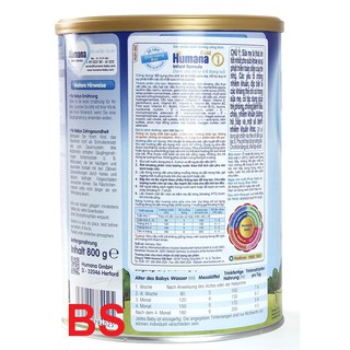 Humana Gold Số 1 800gr