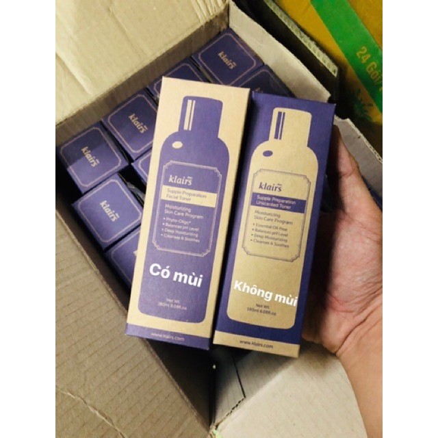 Toner Chống Viêm, Dưỡng Ẩm Klairs Supple Preparation Facial | BigBuy360 - bigbuy360.vn