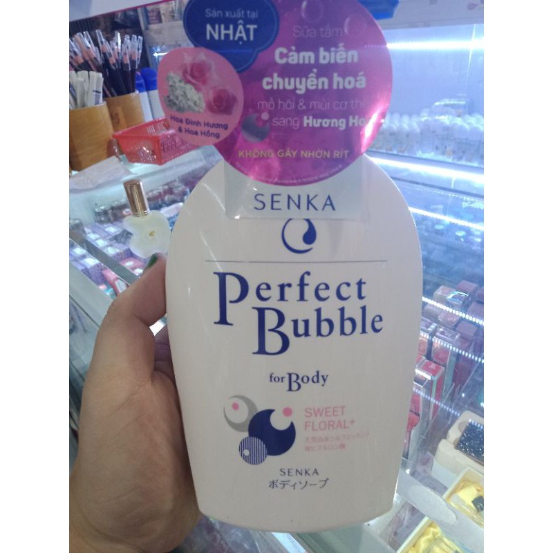Sữa Tắm Dưỡng Ẩm Senka Perfect Bubble 500ml