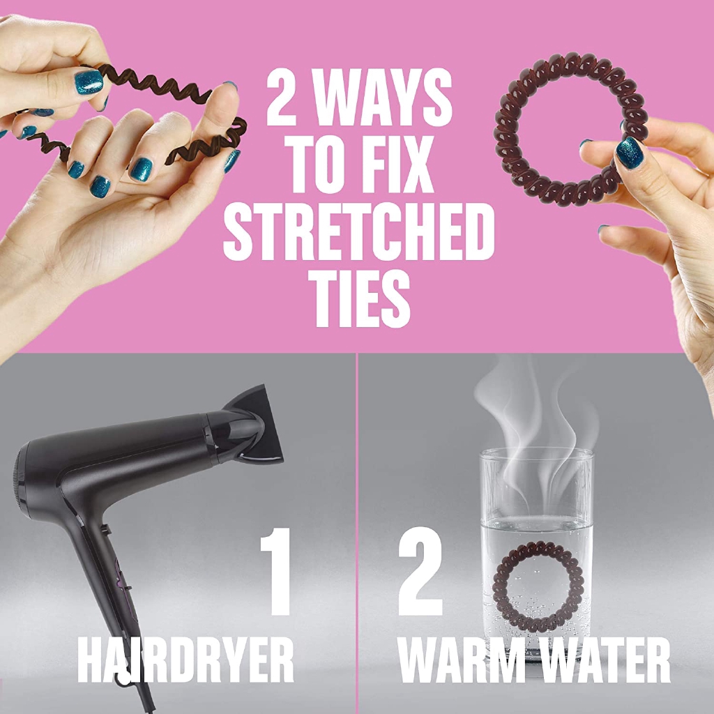 Thun cột tóc chất liệu cao su co giãn nữ tính chất lượng cao