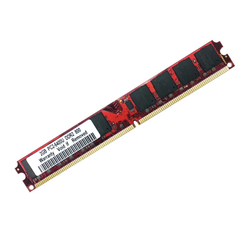 Bộ Nhớ RAM KINGBOX 2GB DDR2 800MHz PC2-6400U DIMM 240Pin CL6 Cho Máy Tính