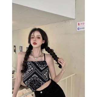 áo yếm hai dây khăn lụa hottrend xuân hè 2021