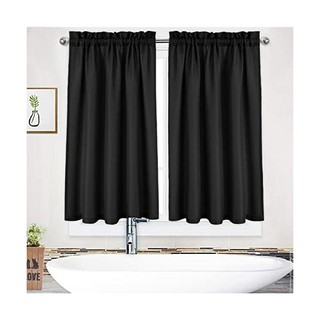 Bộ rèm cửa may thẳng - Tông màu xám - Vải chống nắng HQ - Có 32 màu & có may theo yêu cầu
